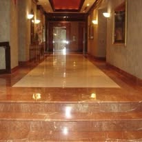 Polished Marble Corridor